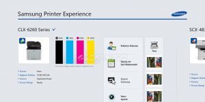 Samsung Printer Experience Ekran Grnts