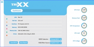 Sapphire TriXX Ekran Görüntüsü