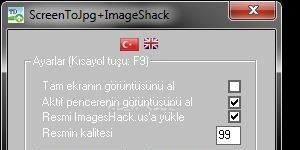 ScreenToJPG+Imageshack Ekran Görüntüsü