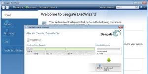 Seagate DiscWizard Ekran Grnts