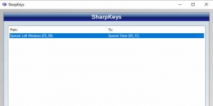 SharpKeys Ekran Grnts