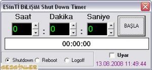 ShutDown Timer Ekran Grnts