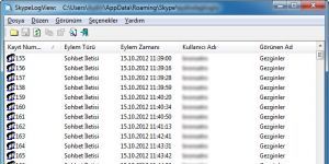 Skype Log Viewer Ekran Grnts