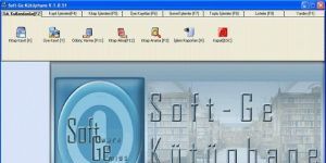 Soft-Ge Kütüphane Programı Ekran Görüntüsü