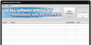 Soft4Boost Dup File Finder Ekran Grnts