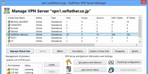 SoftEther VPN Ekran Görüntüsü