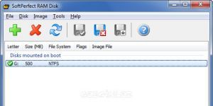 SoftPerfect RAM Disk Ekran Görüntüsü
