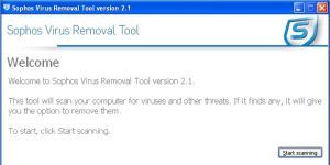 Sophos Virus Removal Tool Ekran Grnts