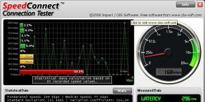 SpeedConnect Connection Tester Ekran Grnts