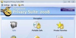 Steganos Privacy Suite Ekran Görüntüsü