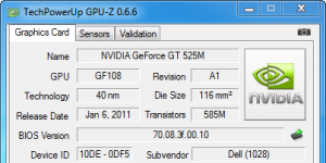 GPU-Z Ekran Grnts