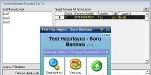 Test Hazrlayc Soru Bankas Ekran Grnts