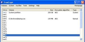 TrueCrypt Ekran Grnts