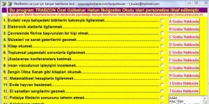 Hangi meslei semeliyim? Ekran Grnts
