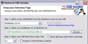 Universal USB Installer Ekran Grnts