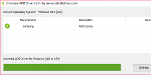 Universal Windows ADB Driver Ekran Görüntüsü