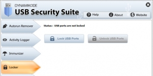 USB Security Suite Ekran Görüntüsü