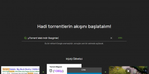 µTorrent Web Ekran Görüntüsü