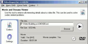 VideoInspector Ekran Grnts