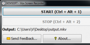 Vov Screen Recorder Ekran Görüntüsü