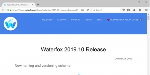 Waterfox Ekran Grnts