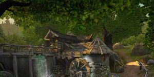 Watermill 3D Screensaver Ekran Grnts