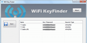 Wifi Key Finder Ekran Görüntüsü