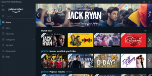Windows iin Amazon Prime Video Ekran Grnts