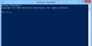 Windows PowerShell Ekran Grnts