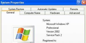 Windows XP Service Pack 2 Ekran Grnts