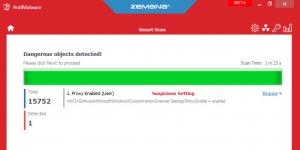 Zemana AntiMalware Ekran Grnts
