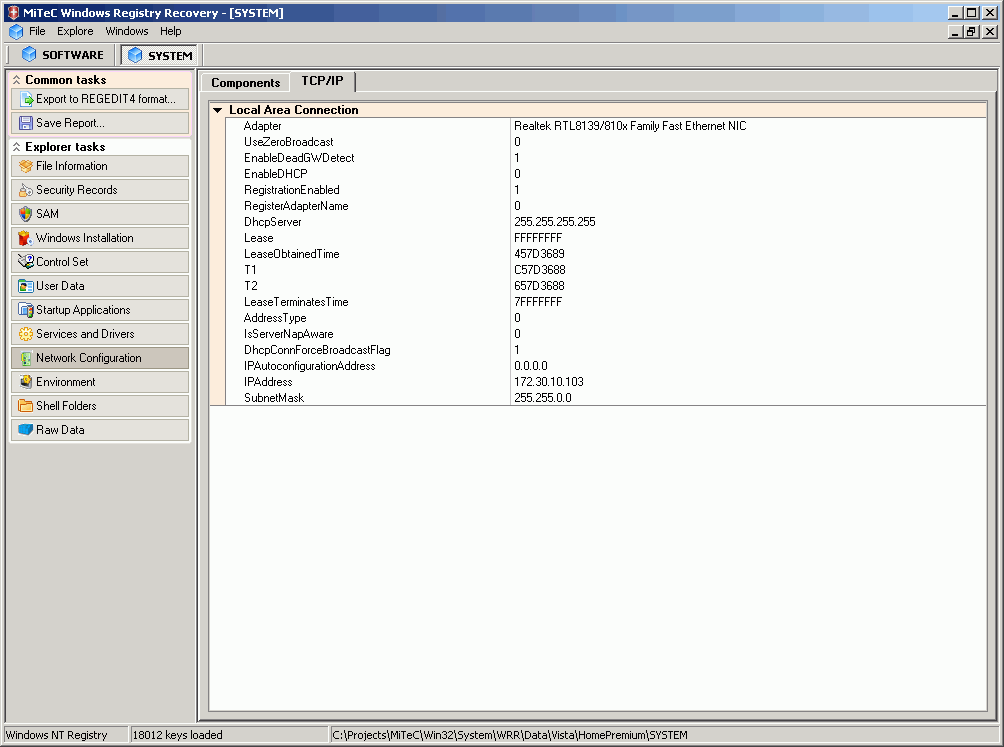 Windows registry recovery ekran g r nt s gezginler