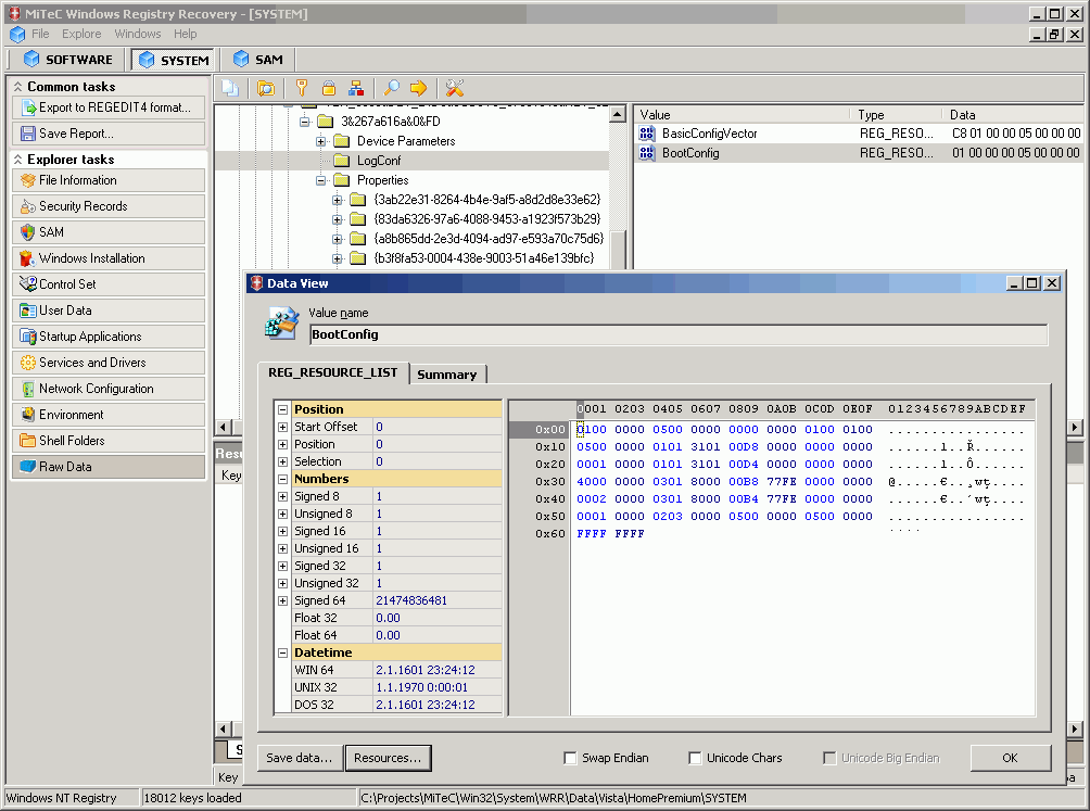 Windows registry recovery ekran g r nt s gezginler