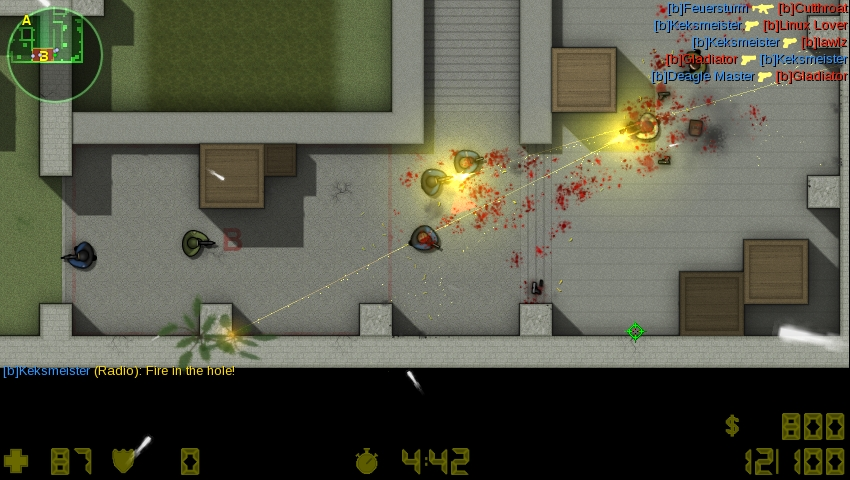 CS Counter-Strike 2D Ekran Goruntusu