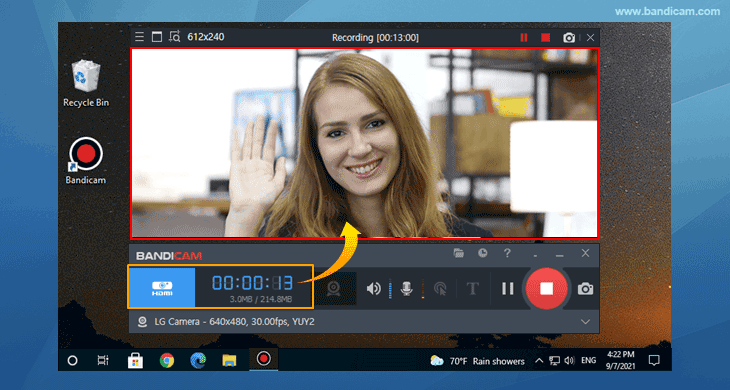 Bandicam Ekran Goruntusu