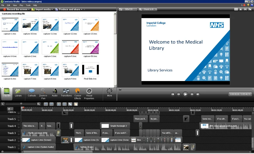 Camtasia Ekran Goruntusu