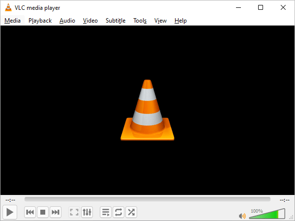 VLC Media Player Ekran Goruntusu