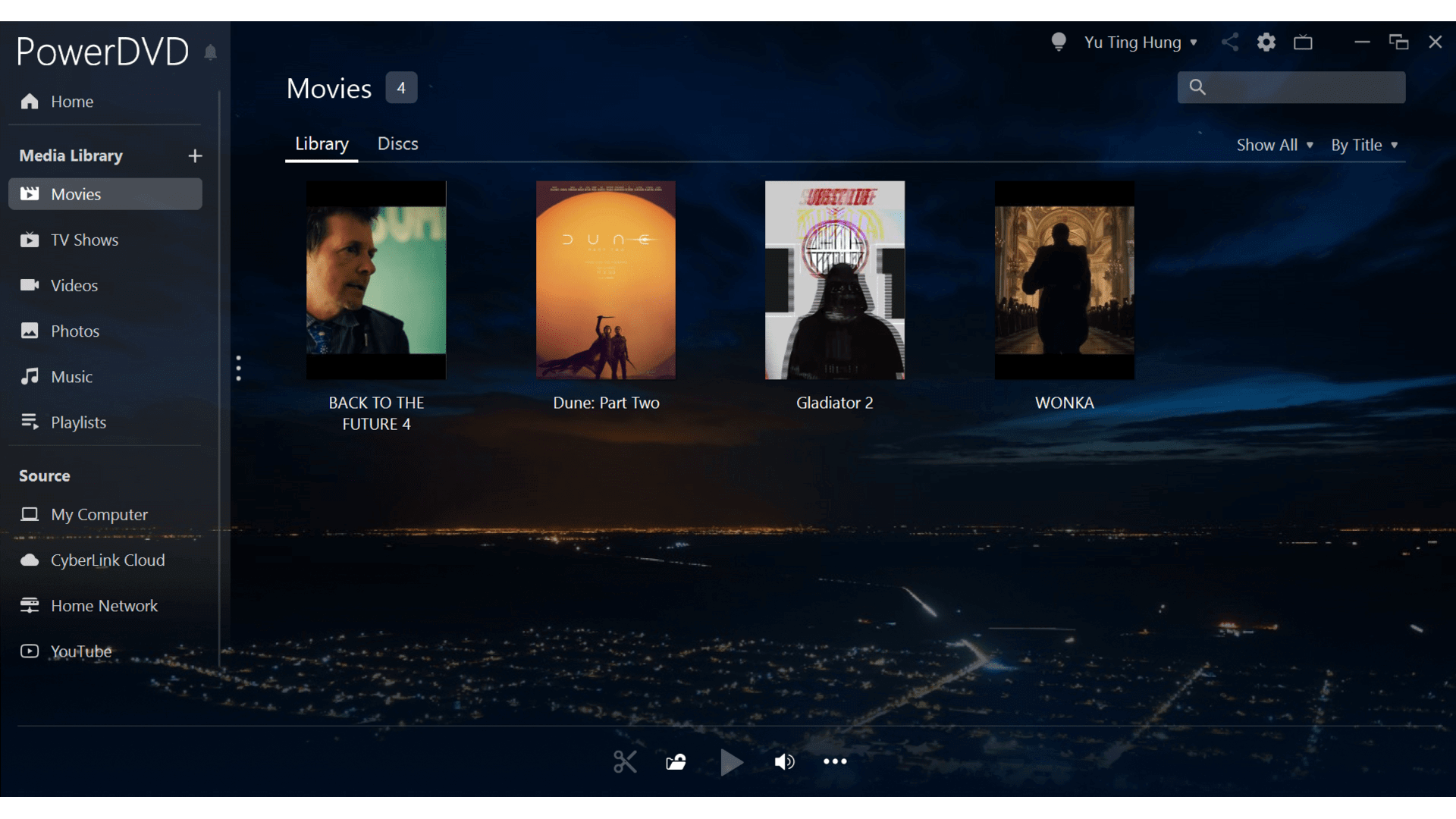 PowerDVD Ekran Goruntusu