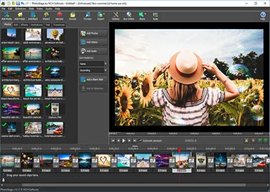 PhotoStage Slideshow Software Ekran Goruntusu