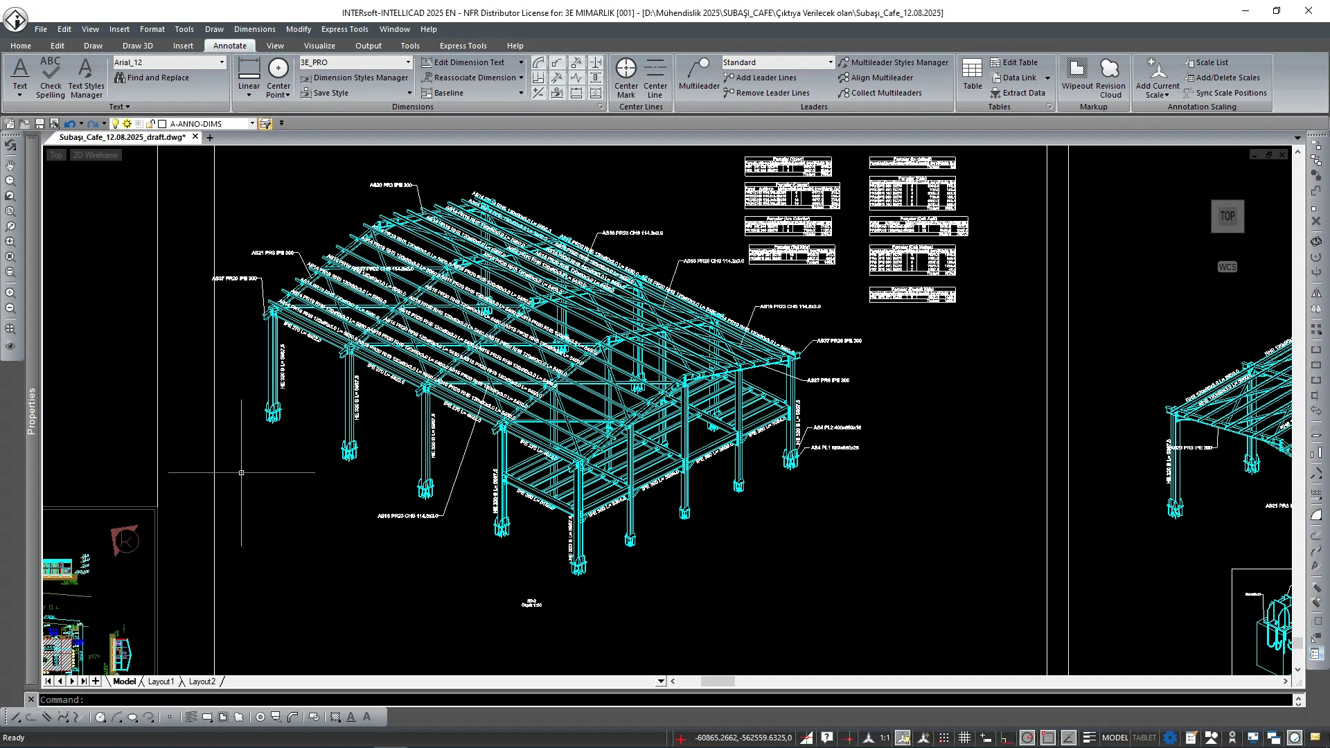 AutoCAD Ekran Goruntusu