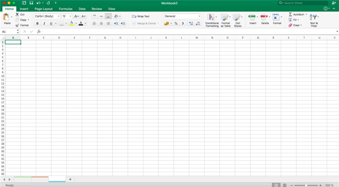Microsoft Excel Ekran Goruntusu