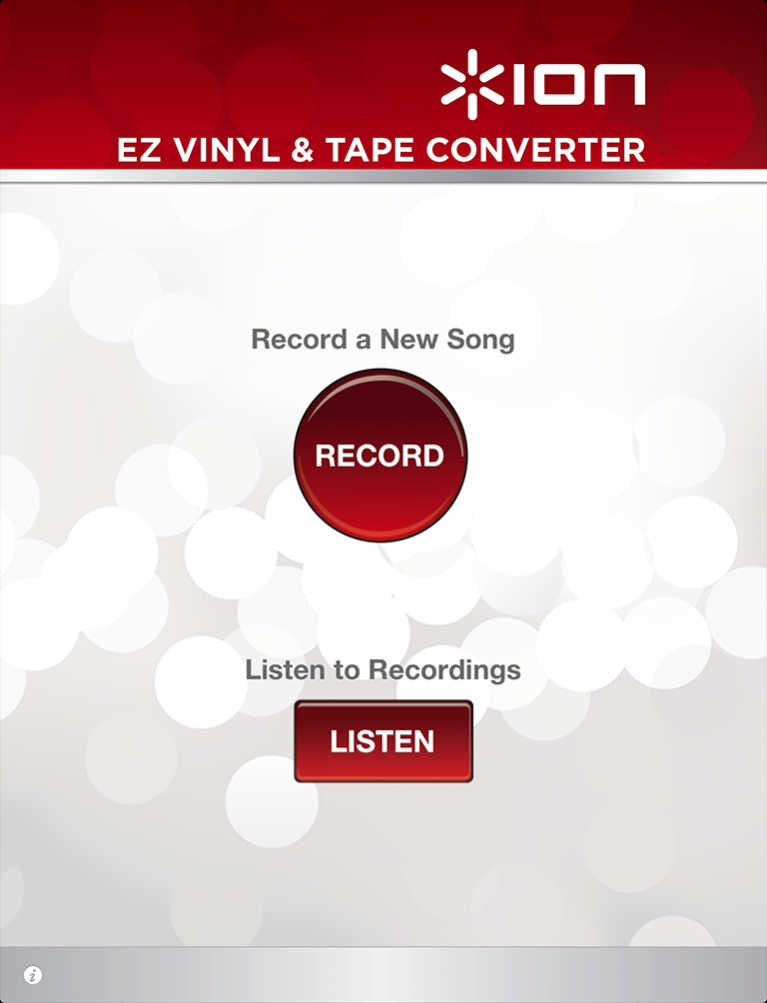 EZ Vinyl/Tape Converter Ekran Goruntusu