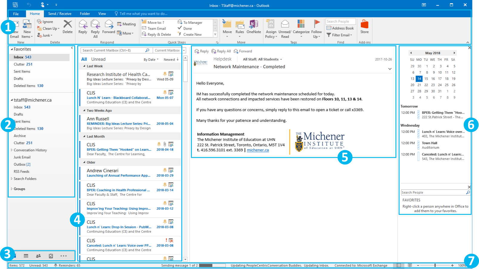 Microsoft Outlook Ekran Goruntusu