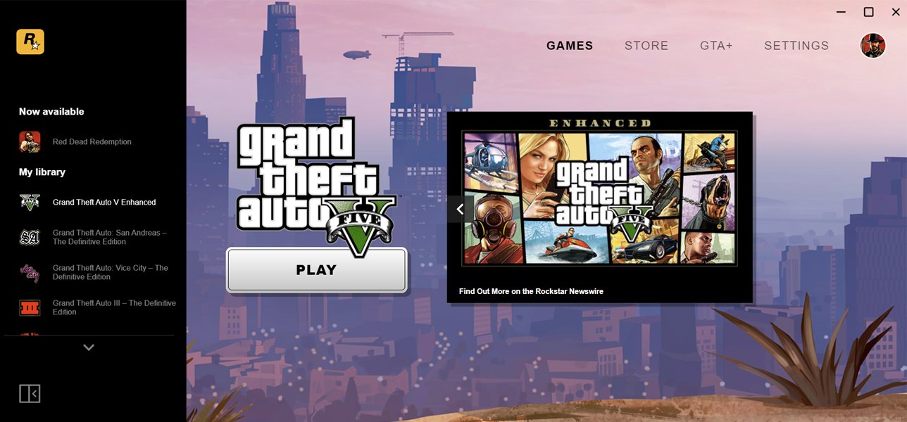 Rockstar Games Launcher Ekran Goruntusu