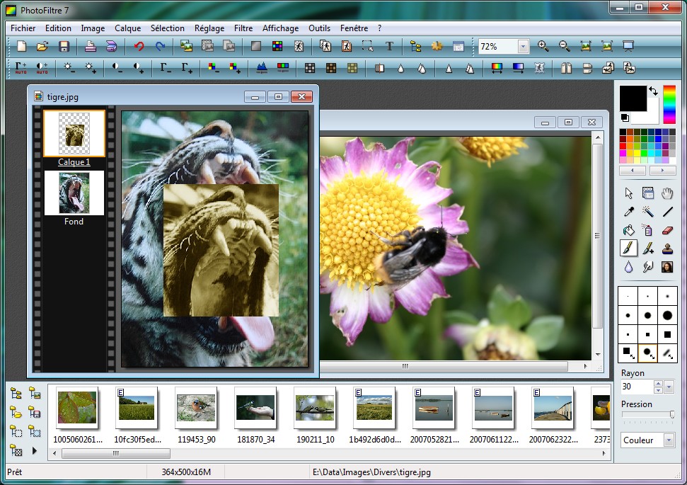 PhotoFiltre Ekran Goruntusu
