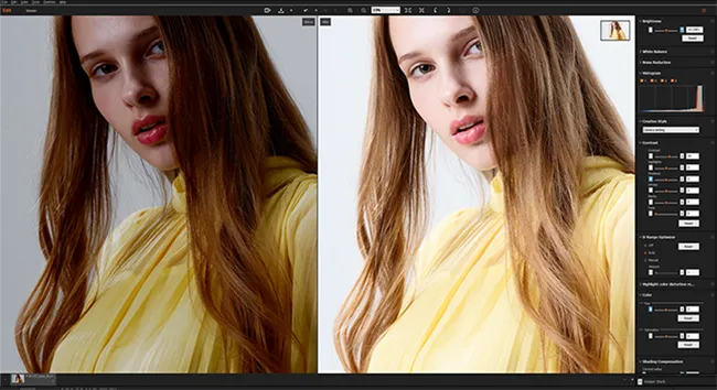 Sony Imaging Edge Desktop Ekran Goruntusu