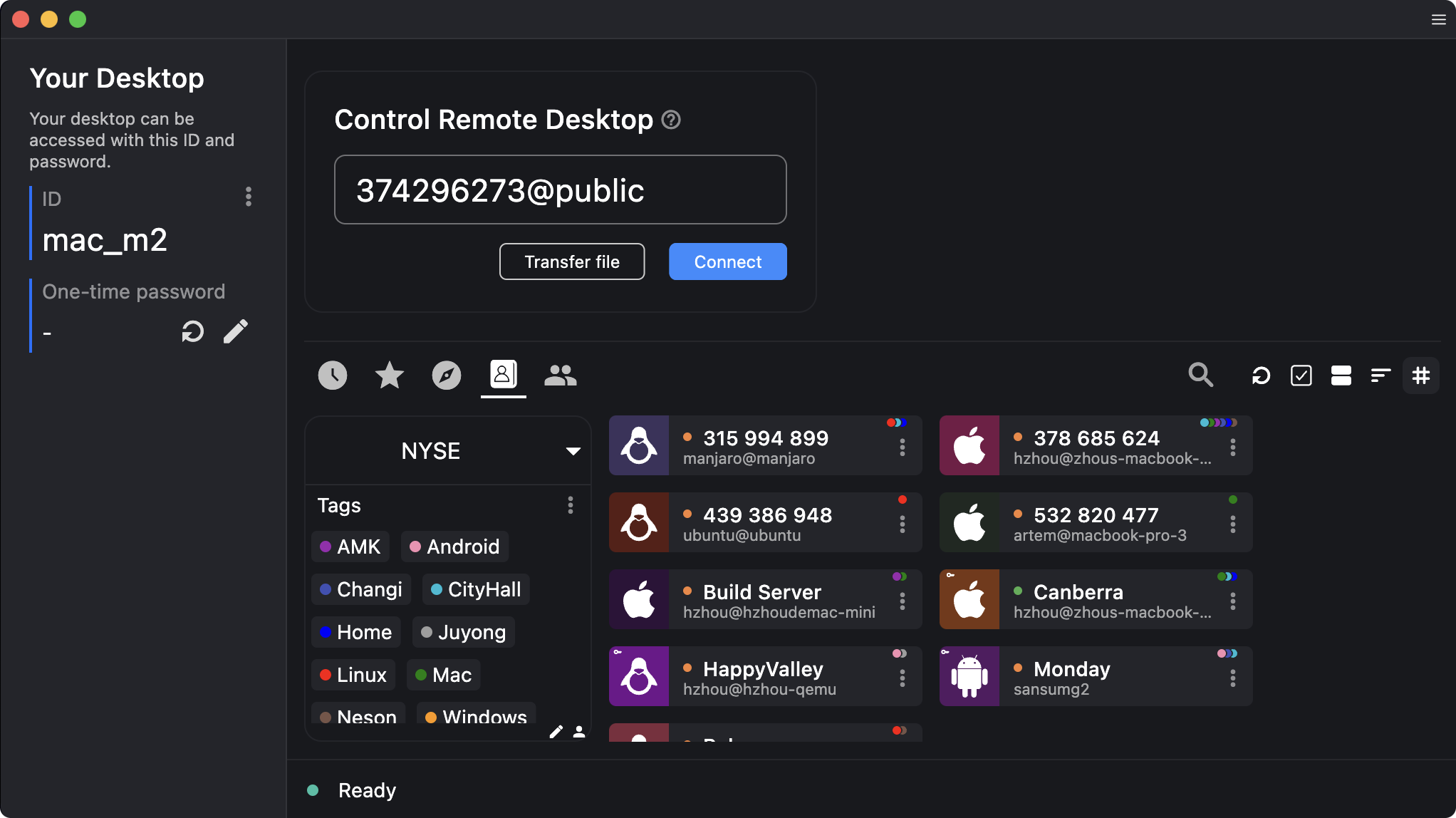 RustDesk Ekran Goruntusu