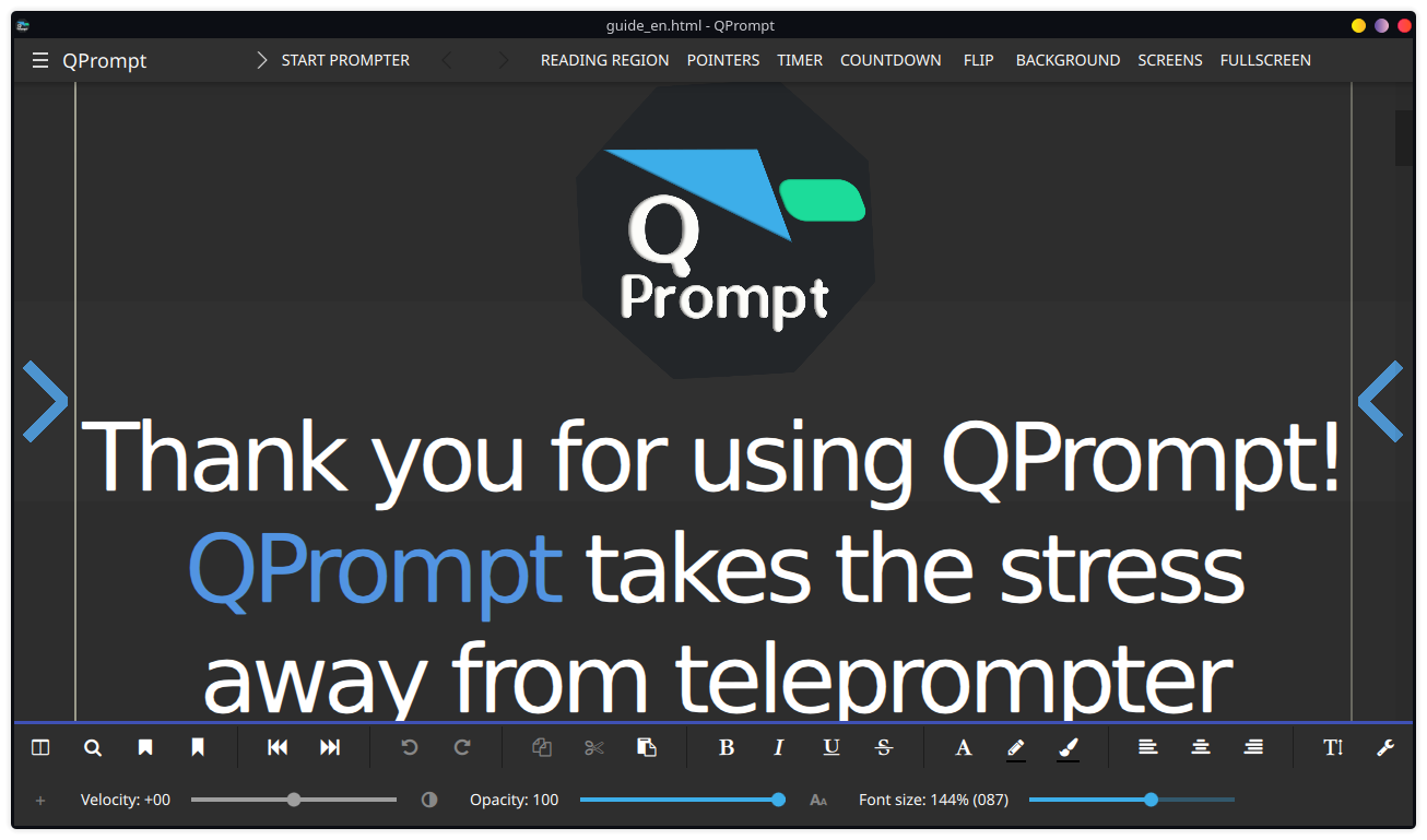 QPrompt Ekran Goruntusu