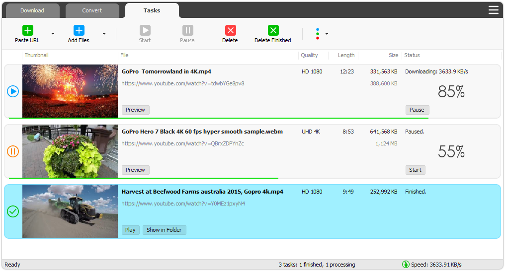 Windows TubeMate Ekran Goruntusu