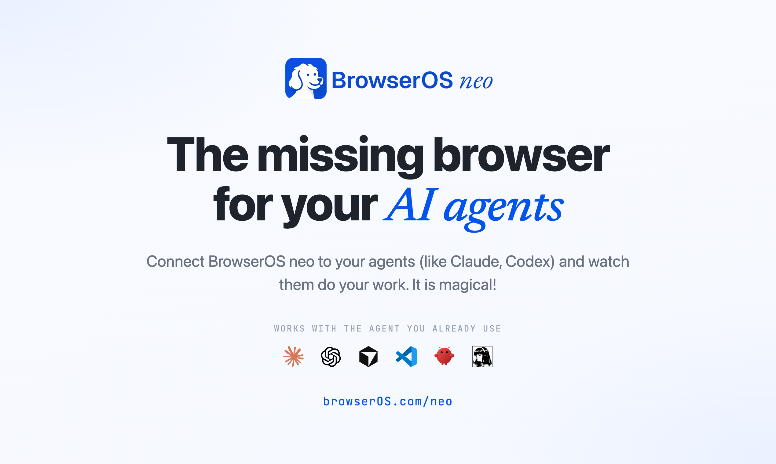 BrowserOS Ekran Goruntusu
